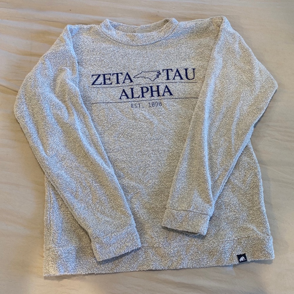 Zeta Tau Alpha (ZTA) Woolly NC sweatshirt